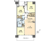 【神奈川県/横須賀市日の出町】ザ・コーストよこすか海辺ニュータウン 間取り図