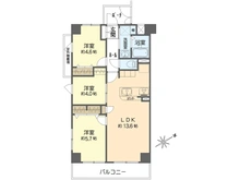 【神奈川県/横浜市金沢区谷津町】ミルモディ金沢文庫 間取り図