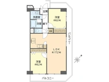 【神奈川県/横浜市金沢区寺前】ユニハイム金沢文庫 間取り図
