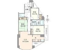 【神奈川県/鎌倉市岡本】ラシェール鎌倉岡本ハイライズ 間取り図
