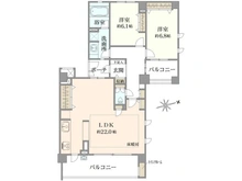 【神奈川県/三浦郡葉山町堀内】フォルム葉山 間取り図