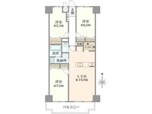 【神奈川県/鎌倉市岡本】グローリア初穂鎌倉岡本 間取り図