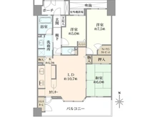 【神奈川県/茅ヶ崎市本村】レクセルマンション茅ヶ崎 間取り図