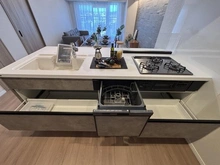 【神奈川県/横浜市栄区笠間】大船パークタウン G棟 キッチン：収納