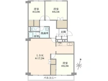 【神奈川県/鎌倉市岡本】鎌倉ロジュマン 間取り図