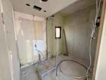 【神奈川県/横浜市港南区下永谷】エステ・スクエア港南百合ヶ丘 洗面室：リフォーム中