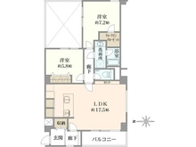 【神奈川県/鎌倉市雪ノ下】雪ノ下ロイヤルハイツ 間取り図