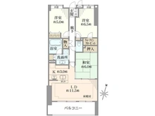 【神奈川県/平塚市上平塚】サンデュエル湘南平塚アクアステージ 間取り図