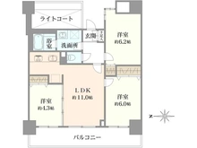 【神奈川県/平塚市宮の前】アドリーム湘南平塚 間取り図