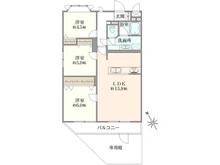 【神奈川県/鎌倉市玉縄】パラシオン鎌倉玉縄 間取り図