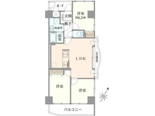 【神奈川県/平塚市錦町】ヴィサージュ湘南平塚 間取り図