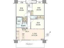 【神奈川県/鎌倉市岡本】レックスガーデン鎌倉岡本 間取り図