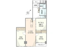 【神奈川県/横浜市中区新山下】新山下ベイシティ 第6号棟 間取り図