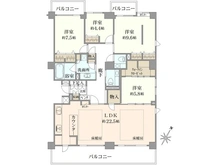 【神奈川県/鎌倉市雪ノ下】鎌倉雪ノ下ガーデンフラッツ 間取り図