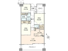 【神奈川県/横浜市港南区日野】サンヴェール上永谷 間取り図