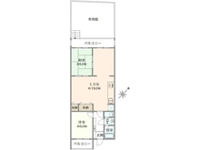 【神奈川県/逗子市桜山】逗子桜山ニューライフ A棟 間取り図