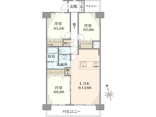 【神奈川県/横浜市栄区桂町】コープ野村湘南本郷台 2号棟 間取り図
