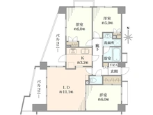 【神奈川県/横浜市栄区小菅ケ谷】藤和ハイタウン本郷台 間取り図