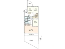 【神奈川県/鎌倉市植木】ハイグリーン鎌倉植木 間取り図