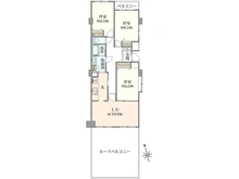 【神奈川県/横浜市栄区公田町】グリーンテラス本郷台 14号棟 間取り図