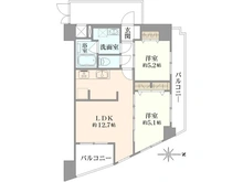 【神奈川県/横浜市青葉区美しが丘】ユニーブル美しが丘 間取り図