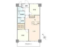 【東京都/世田谷区鎌田】グレイス二子玉川 間取り図