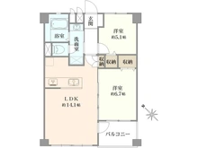 【神奈川県/川崎市宮前区小台】東急鷺沼ドエル 間取り図