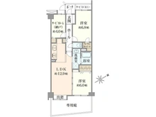 【神奈川県/川崎市宮前区土橋】イトーピア鷺沼パラッツォ 間取り図