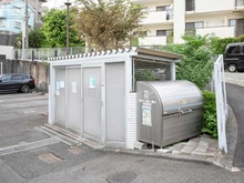 【神奈川県/横浜市青葉区美しが丘】たまプラーザ美しが丘スカイマンション B棟 ゴミ置き場