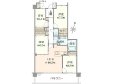 【神奈川県/横浜市都筑区北山田】ビューリッシュ港北ニュータウンヴェルディーヌ 間取り図
