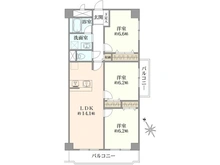 【神奈川県/川崎市宮前区土橋】ウインザーハイム鷺沼アーベイン 間取り図