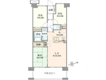 【神奈川県/川崎市宮前区犬蔵】グランシティたまプラーザ I 間取り図
