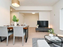 【神奈川県/川崎市宮前区東有馬】東急ドエルアルス鷺沼東 リビング・ダイニング