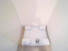 【神奈川県/川崎市宮前区宮前平】宮前平コルナス 洗面室：洗濯機置き場