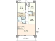 【神奈川県/横浜市都筑区早渕】仲町台パークヒルズ 7号棟 間取り図