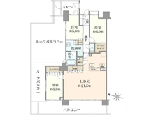 【神奈川県/横浜市青葉区新石川】BELISTAあざみ野 間取り図