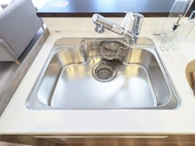 【神奈川県/川崎市宮前区南野川】サンクタス鷺沼ヴィル・ド・ヴェール キッチン：シンク