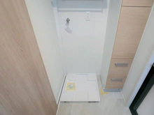 【神奈川県/川崎市宮前区菅生】ビッグヴァン宮前平 洗面室：洗濯機置き場