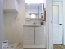 【神奈川県/川崎市宮前区土橋】プレジデント鷺沼 洗面室