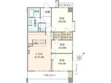 【神奈川県/横浜市都筑区茅ケ崎中央】メイフェア・ミュゼ・レトワールセンター南駅前 間取り図