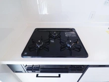 【神奈川県/横浜市青葉区美しが丘】たまプラーザ団地 4街区7号棟 キッチン：3口ガスコンロ