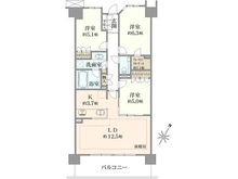 【神奈川県/川崎市宮前区鷺沼】ローレルコート鷺沼 間取り図