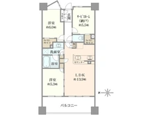 【神奈川県/川崎市宮前区犬蔵】アビダスたまプラーザ 間取り図