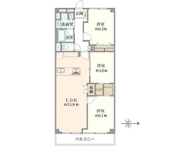 【神奈川県/川崎市宮前区鷺沼】鷺沼ハイデンス 間取り図