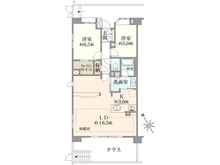 【神奈川県/川崎市宮前区小台】ドレッセ宮前平 間取り図