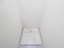 【神奈川県/横浜市青葉区新石川】ディーレスティアたまプラーザフォースレジデンス 洗面室：洗濯機置き場