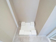 【神奈川県/横浜市青葉区新石川】シーアイハイツたまプラーザパークヒルズ A棟 洗面室：洗濯機置き場