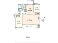 【神奈川県/川崎市宮前区けやき平】宮前平グリーンハイツ45号棟 間取り図