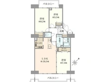 【神奈川県/川崎市宮前区犬蔵】たまプラーザハイム 間取り図