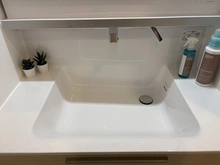 【神奈川県/横浜市都筑区仲町台】マイキャッスル仲町台ステーションフロント 洗面室：化粧洗面台